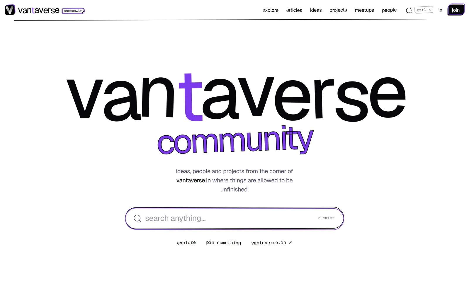 Vantaverse Community screenshot